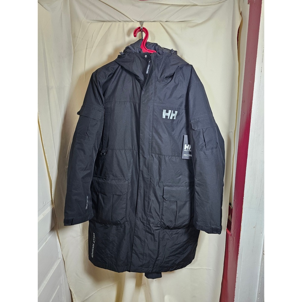 Helly Hansen Tromsoe Insulated Parka Jacket Black Mens 3XL New With Tags